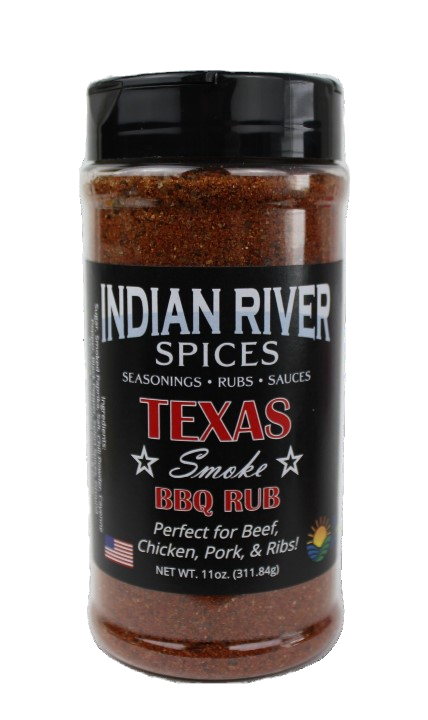 Indian River Texas Smoke BBQ Rub 11oz. image 0